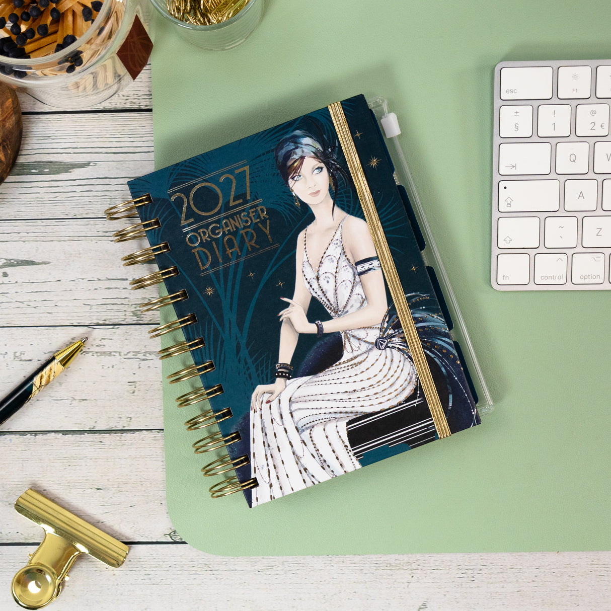 Claire Coxon Art Deco Organiser Diary 2027