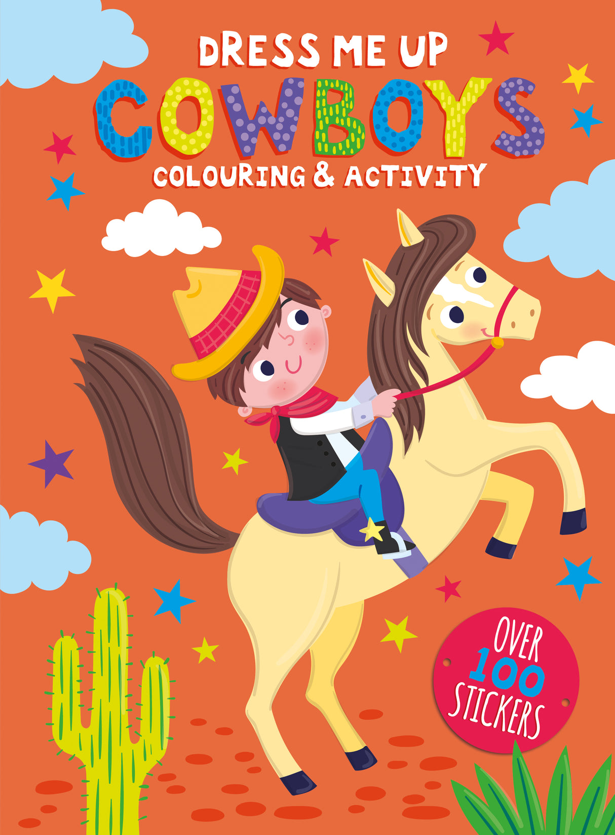 Dress Me Up Colouring & Activity Book - Cowboys