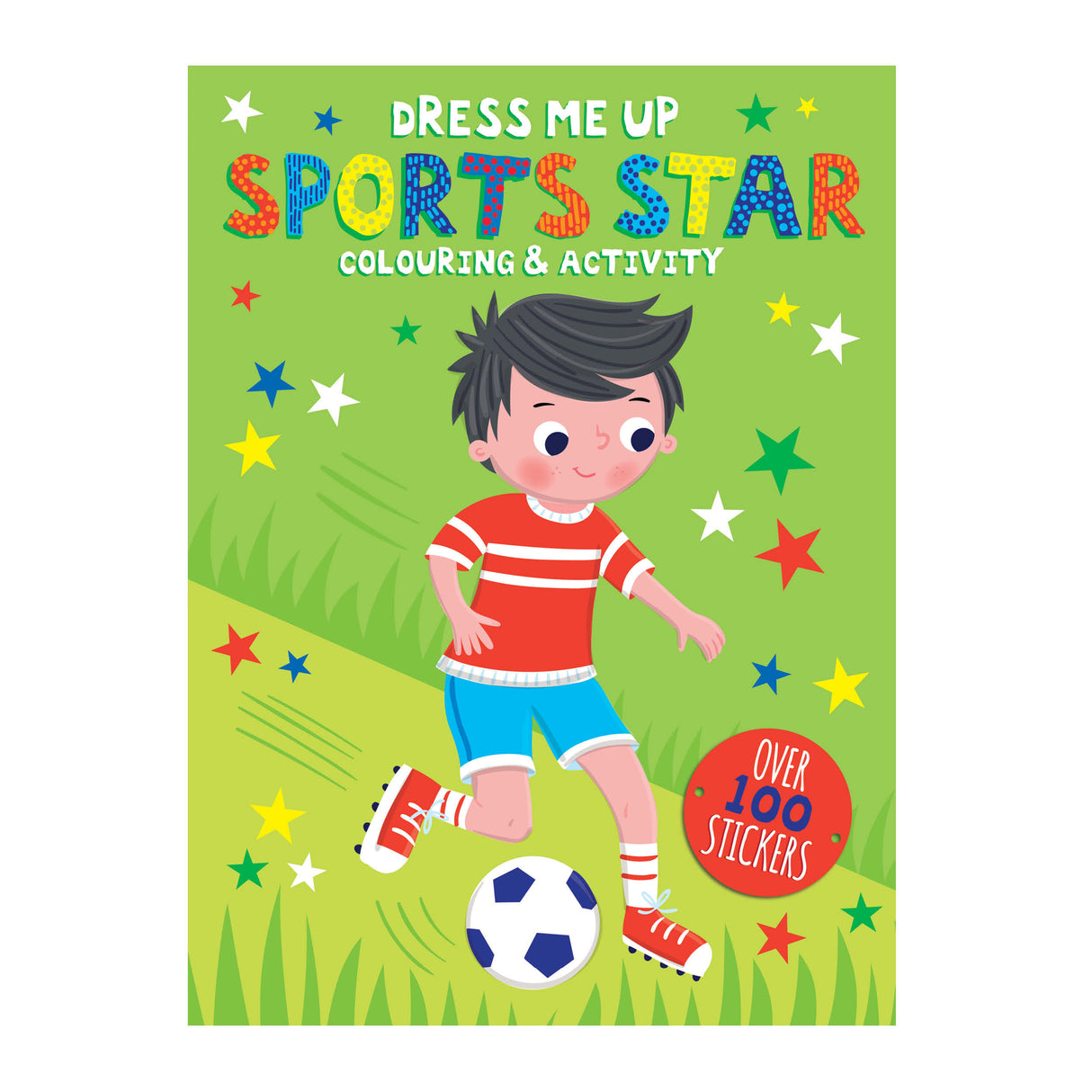 Dress Me Up Colouring & Activity Book - Sports Star