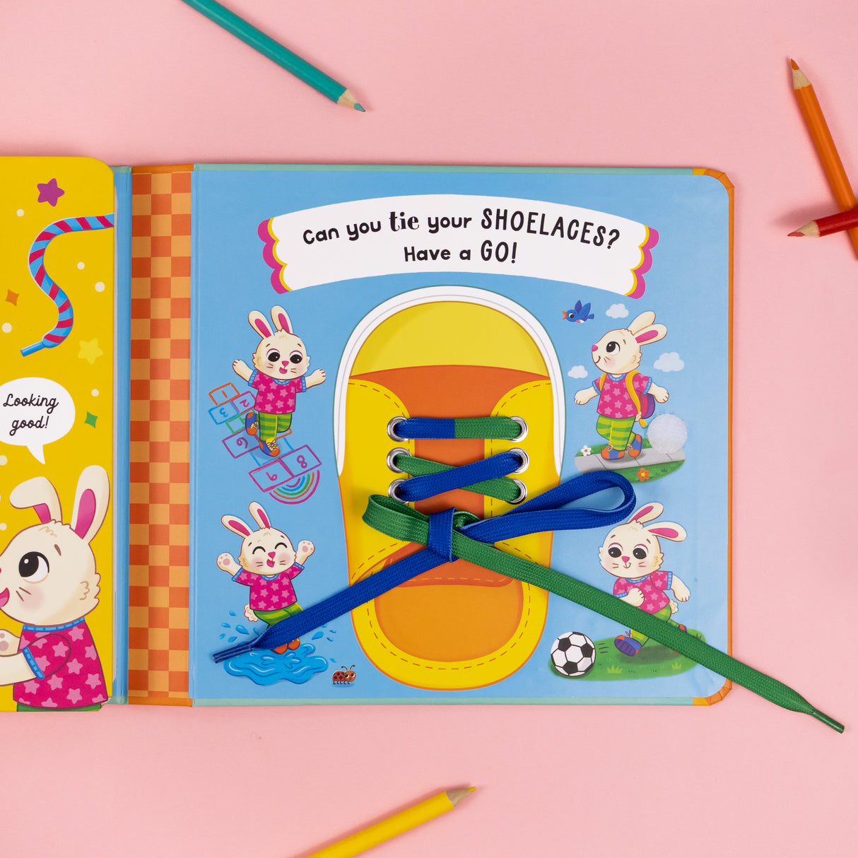 Let’s Get Ready Activity Book – With 5 Sliders to Move and Play