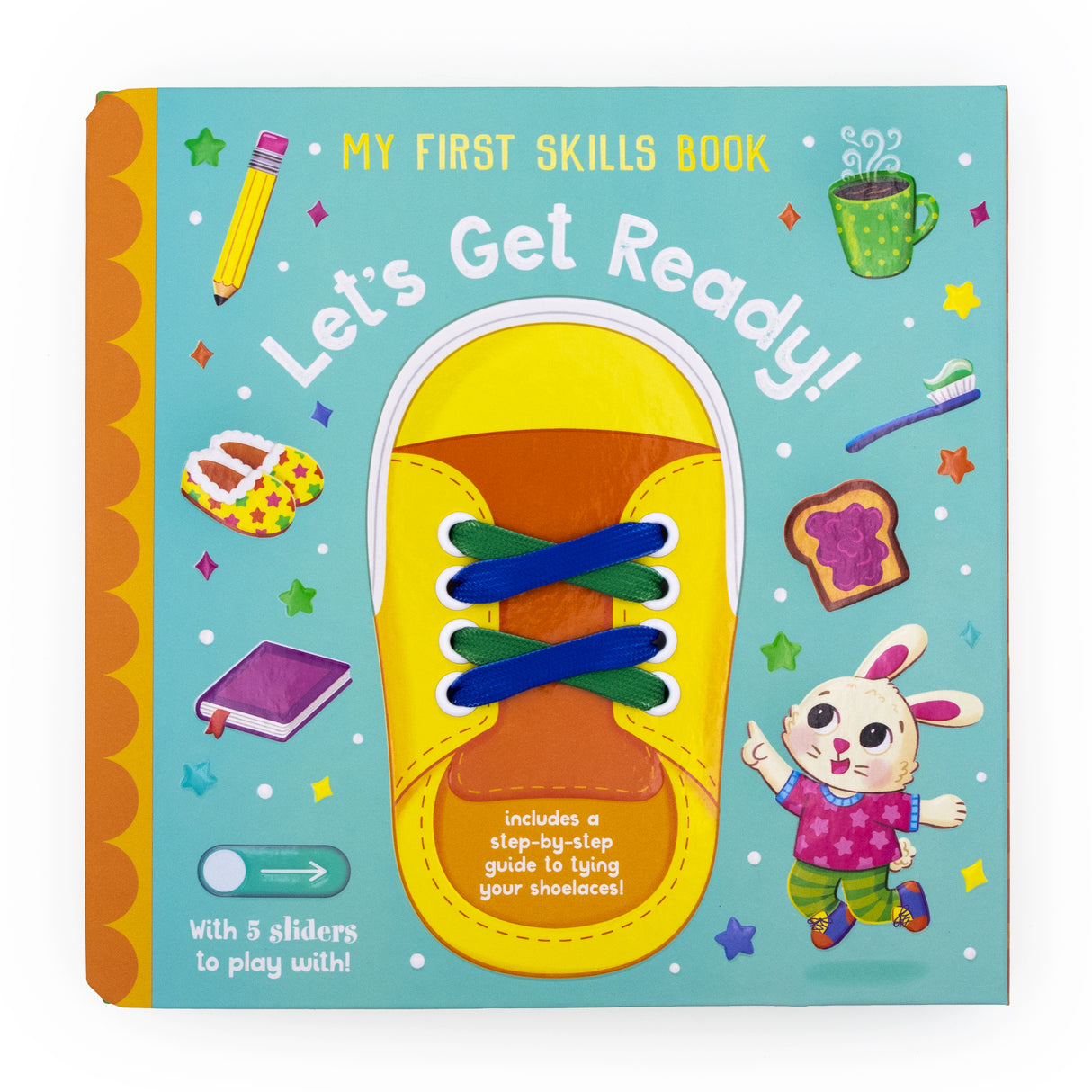 Let’s Get Ready Activity Book – With 5 Sliders to Move and Play