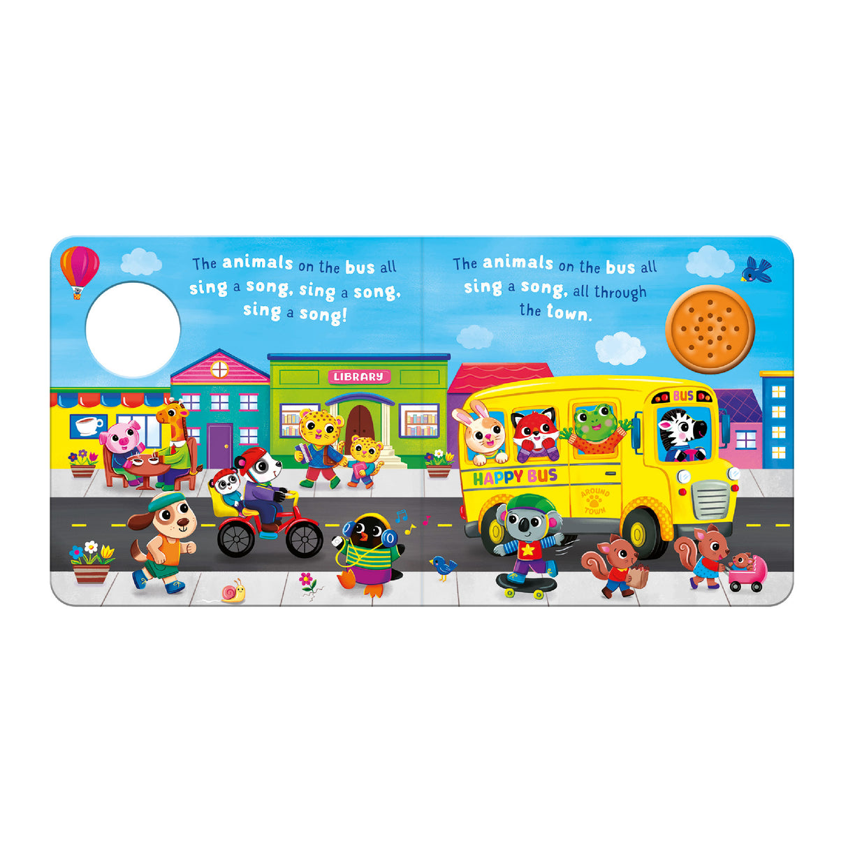 The Wheels On The Bus – Children’s Sing-Along Sound Book