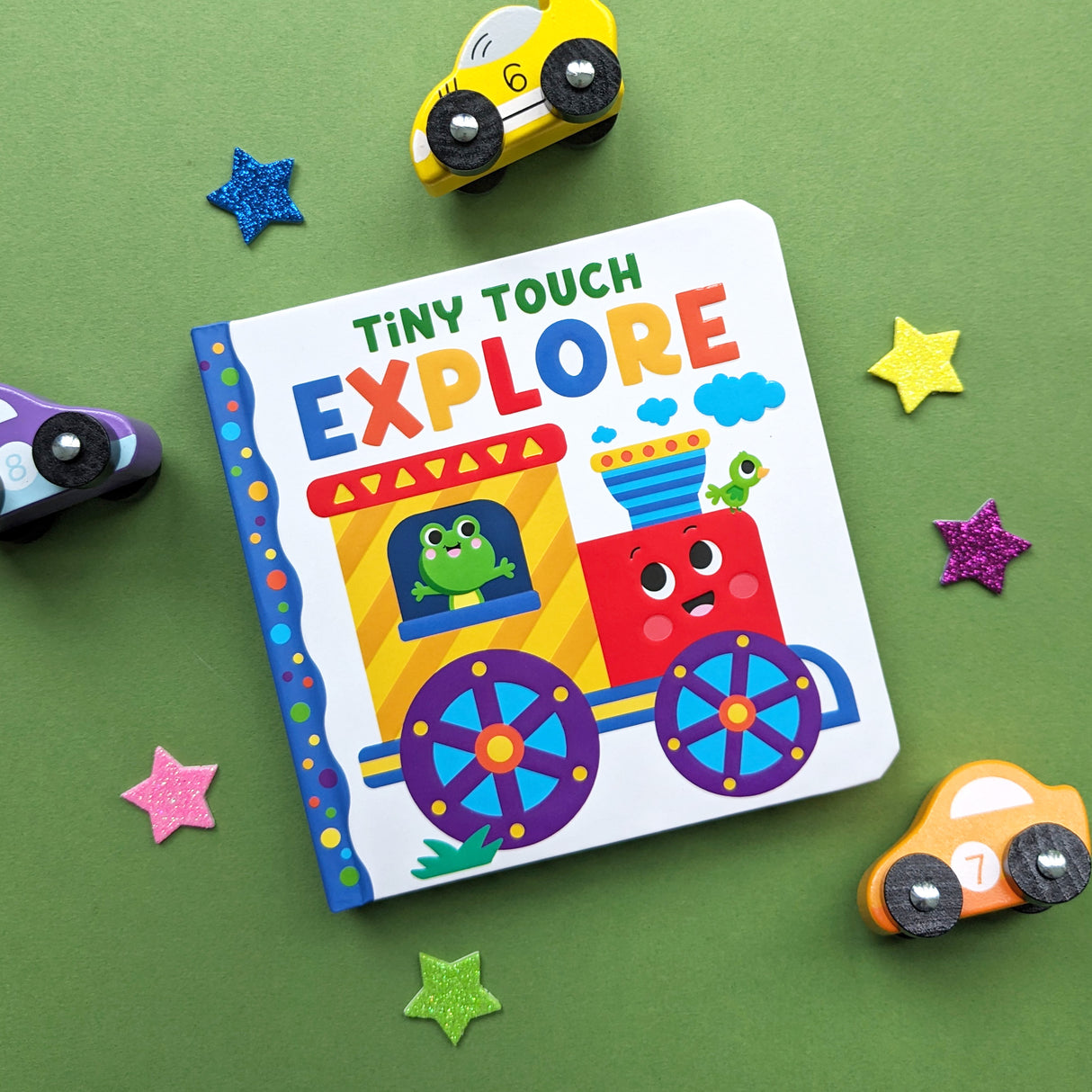 Tiny Touch Explore - Bright and Textured Baby Board Book