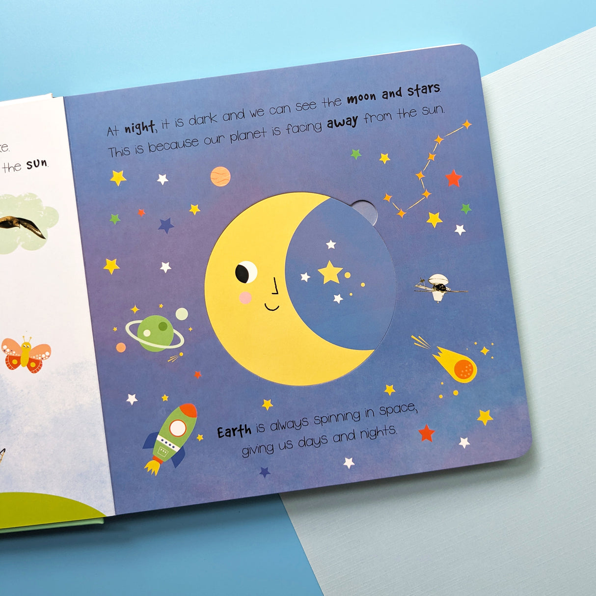 Night & Day - Children’s Pop-Out and Play Book