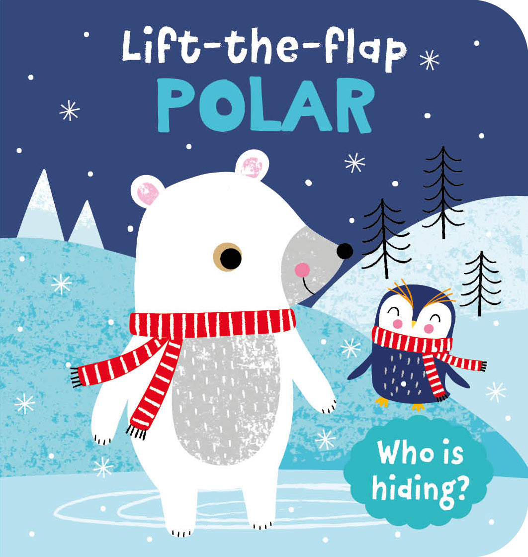 Lift-The-Flap Polar – Children’s Mini Board Book
