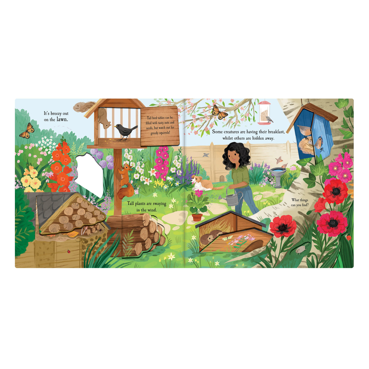 Let's Explore The Garden - Children's Lift-The-Flap Book