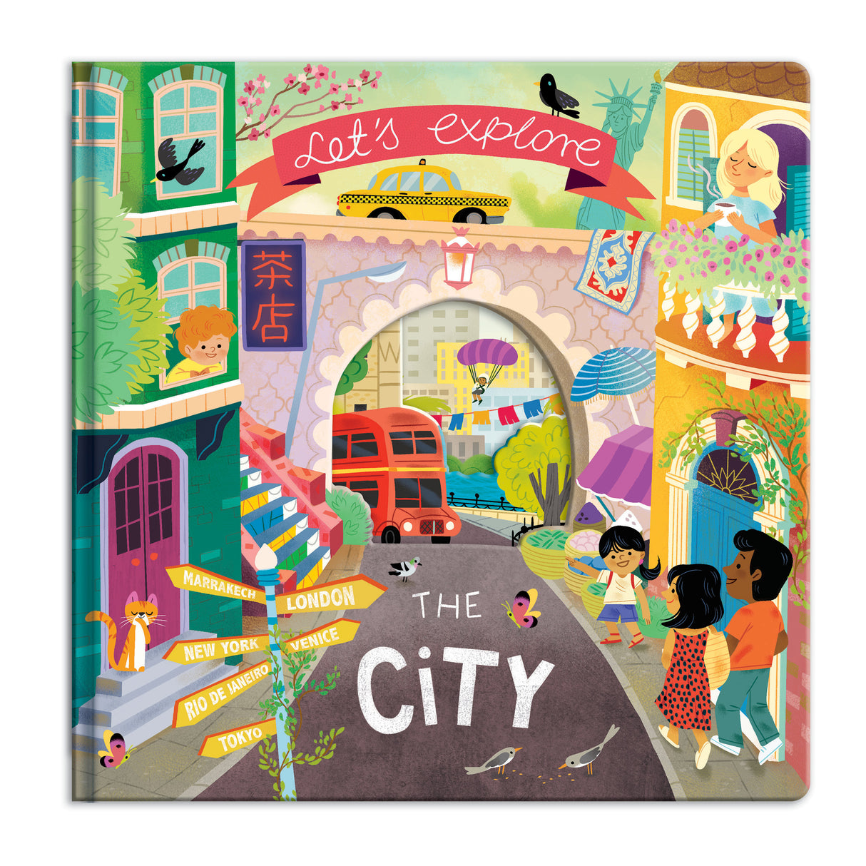 Let's Explore The City - Children's Lift-The-Flap Book