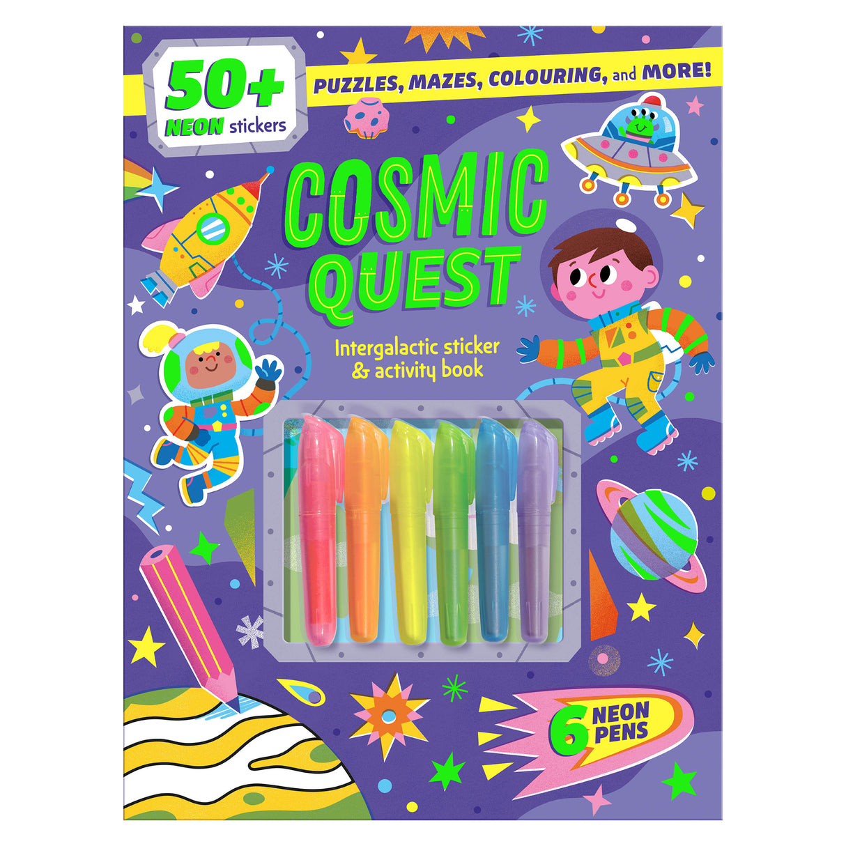 Cosmic Quest Activity & Sticker Book