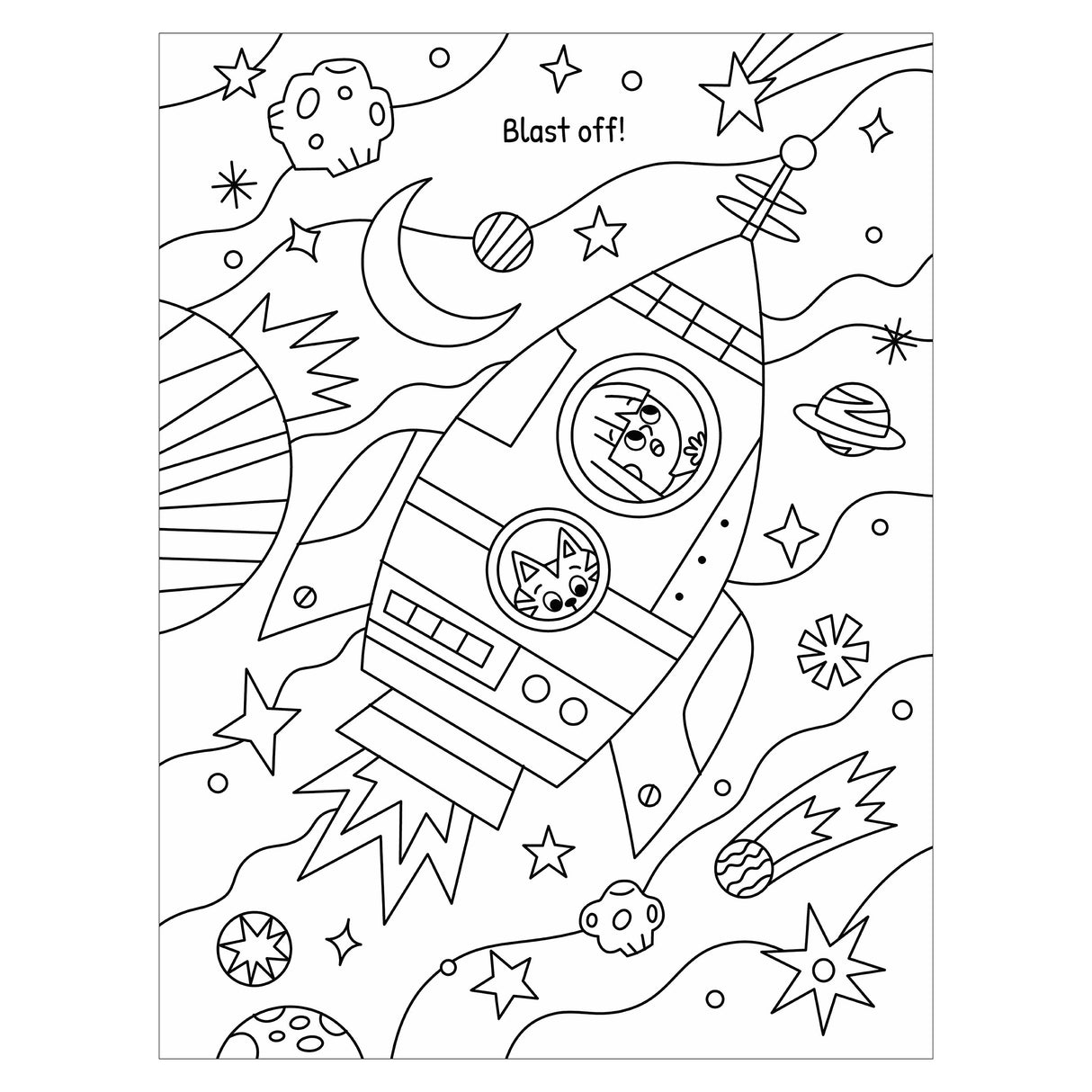 Cosmic Quest Activity & Sticker Book