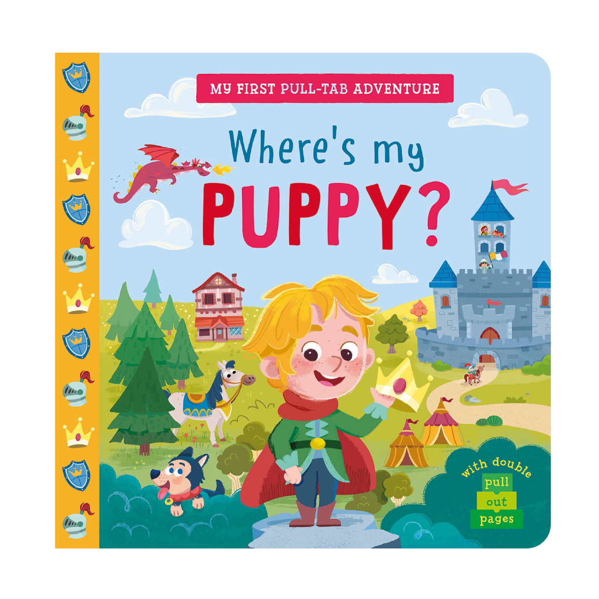 Where’s My Puppy? Children’s Giant Pull-Tab Adventure Book