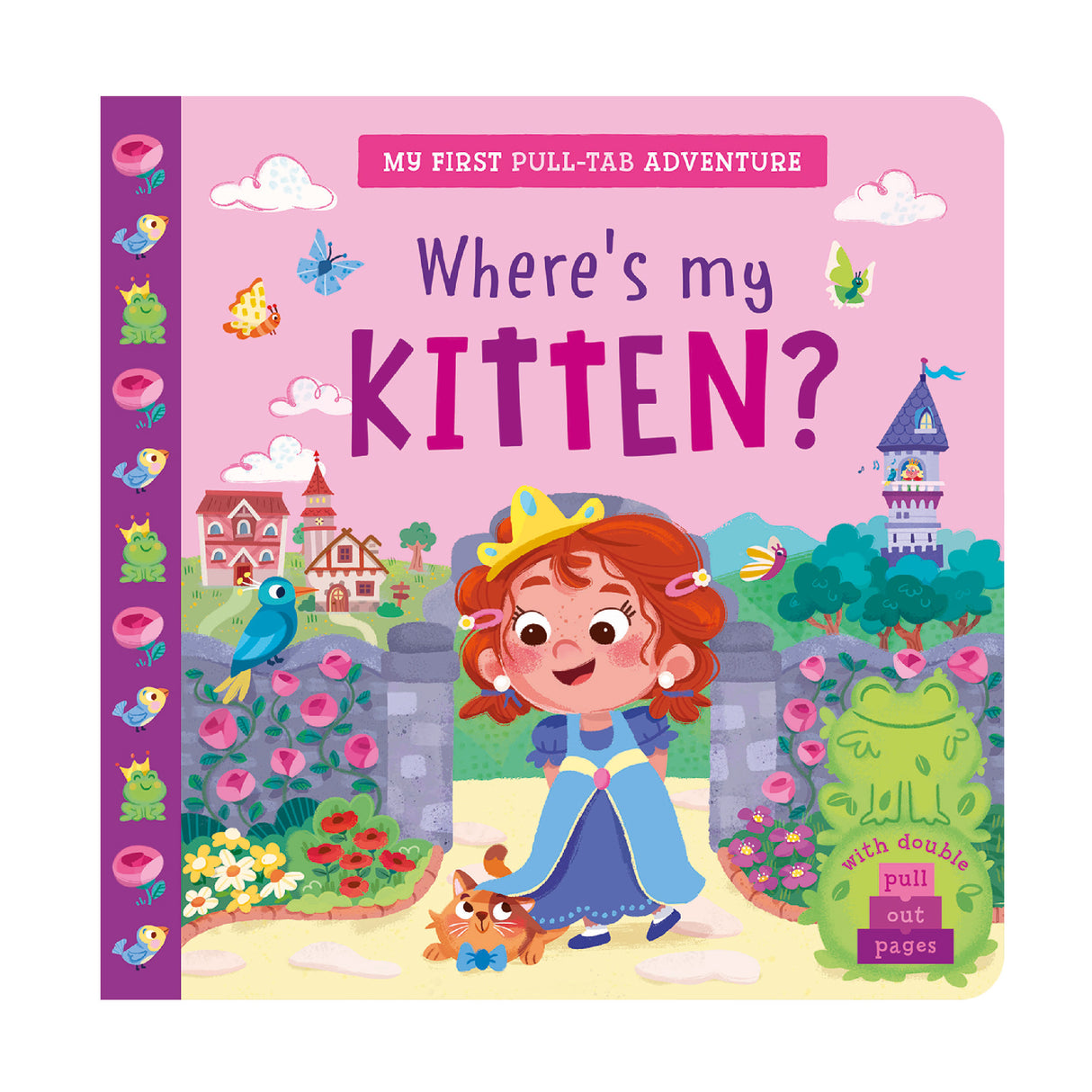 Where’s My Kitten? Children’s Giant Pull-Tab Adventure Book