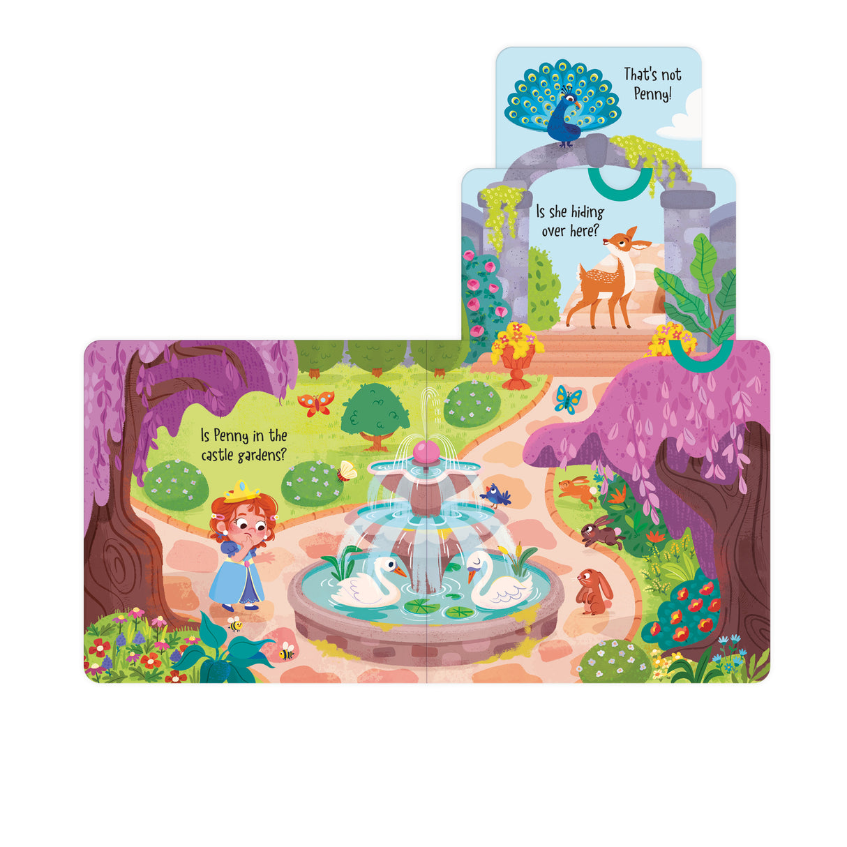 Where’s My Kitten? Children’s Giant Pull-Tab Adventure Book