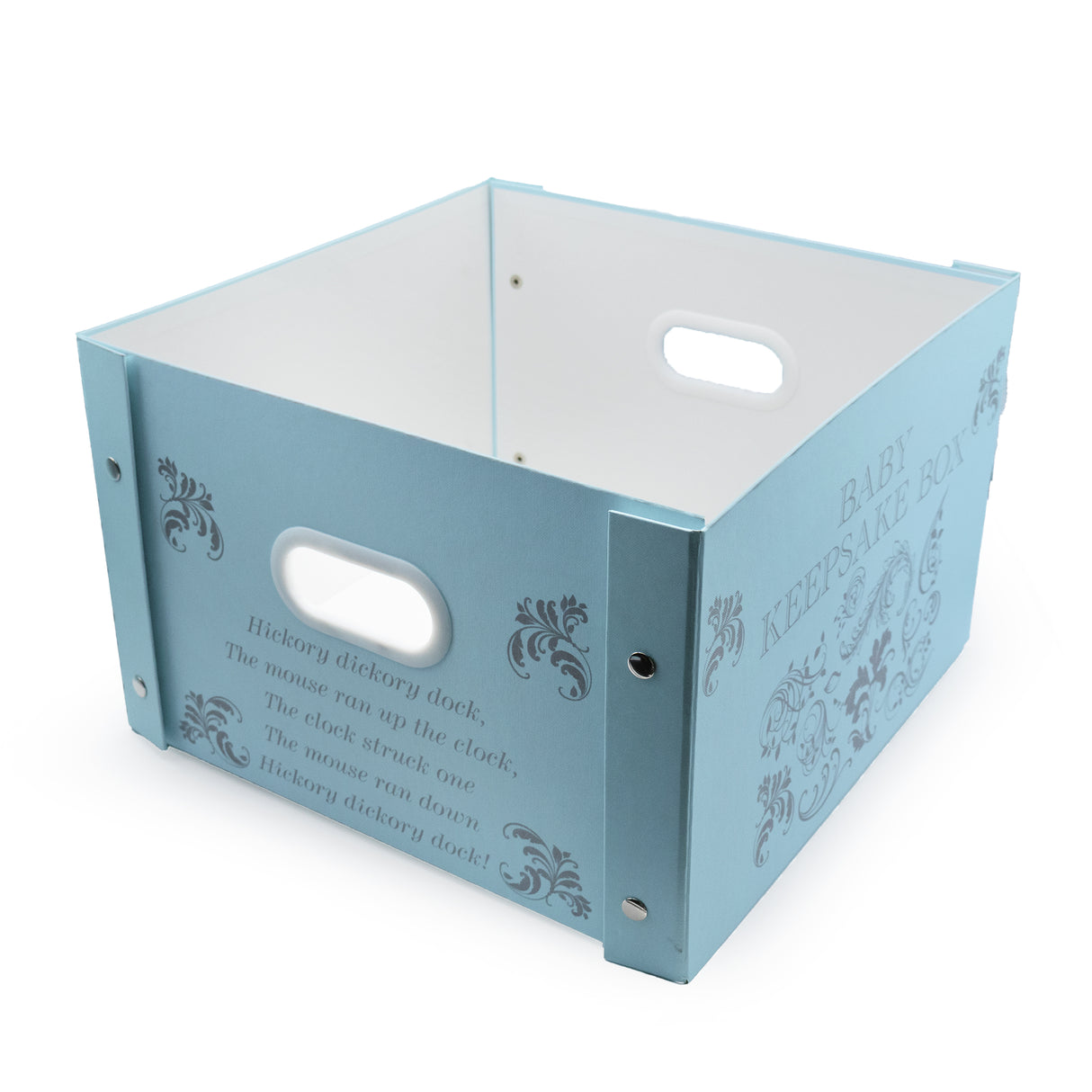 Baby Keepsake Collapsible Storage Box – Hickory, Dickory Dock