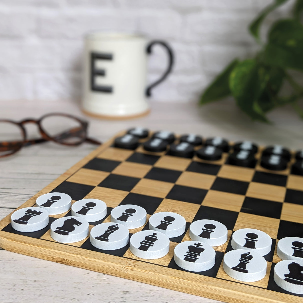 Bamboo Chess Set - Made Using Sustainable Materials