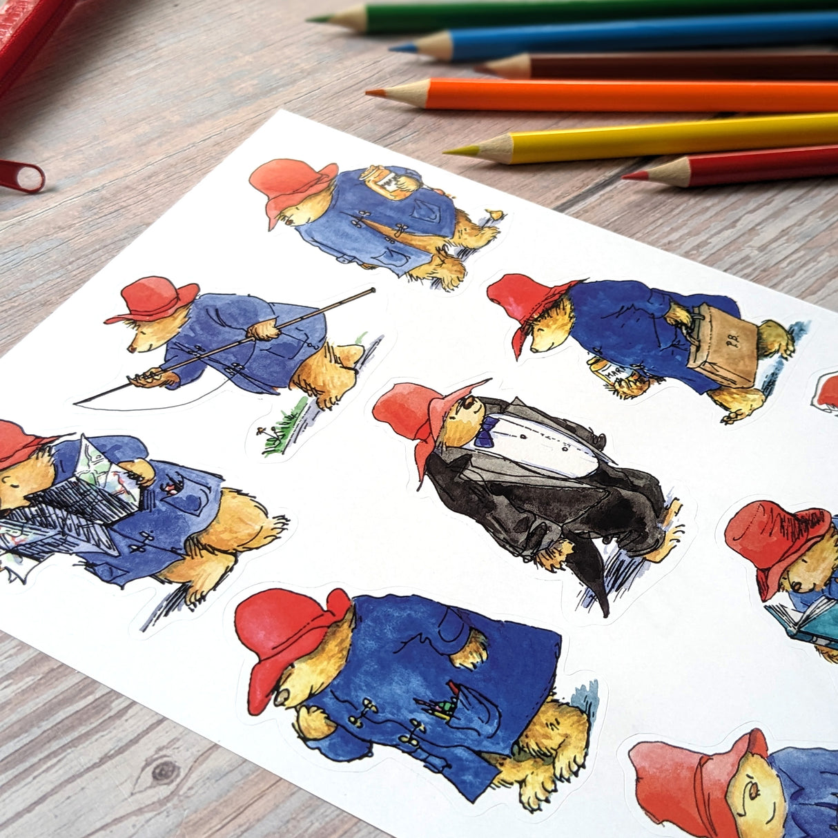 Paddington Children's Art Activity Wallet