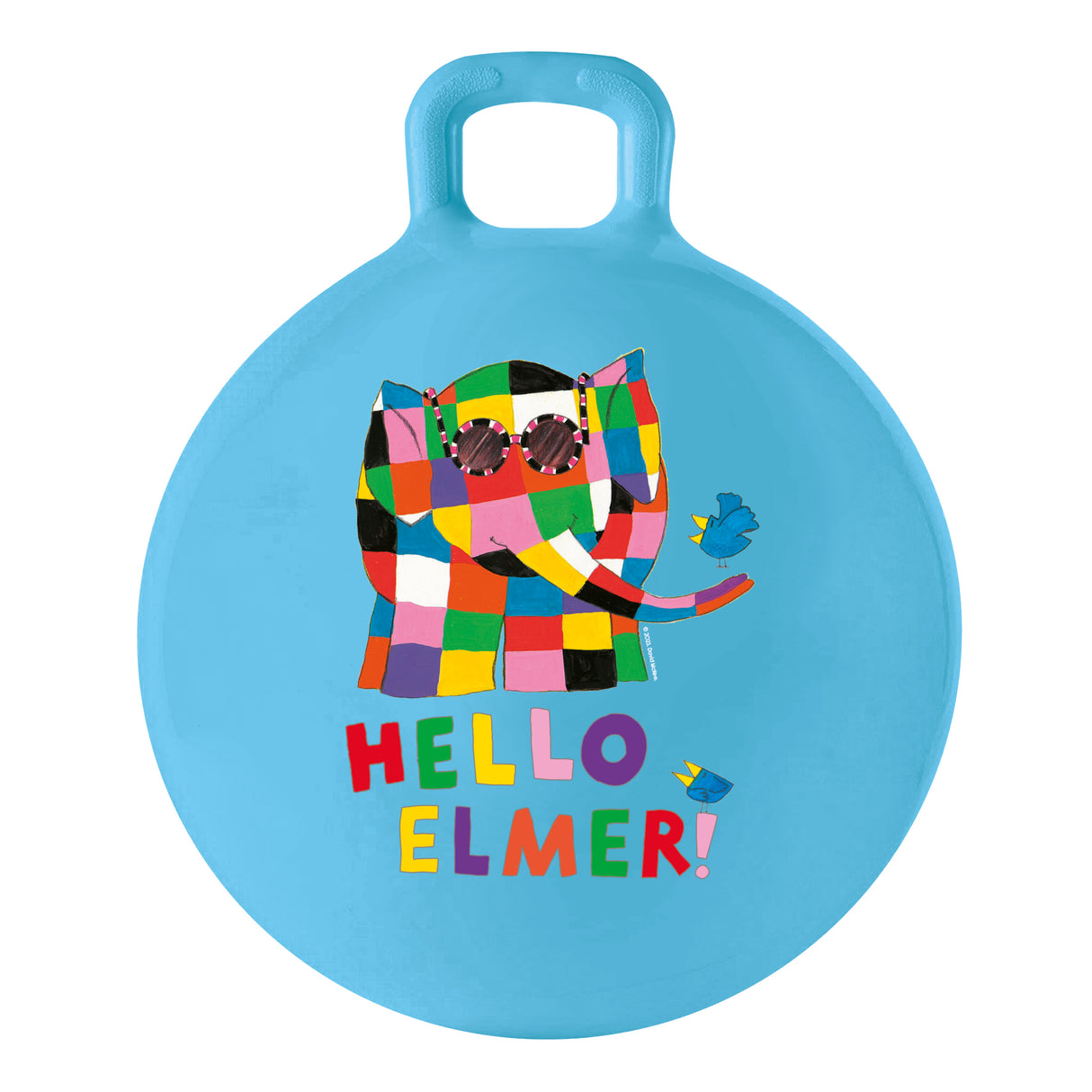 Elmer Kids Space Hopper – Retro Bouncing Fun for Children – Outdoor Active Play