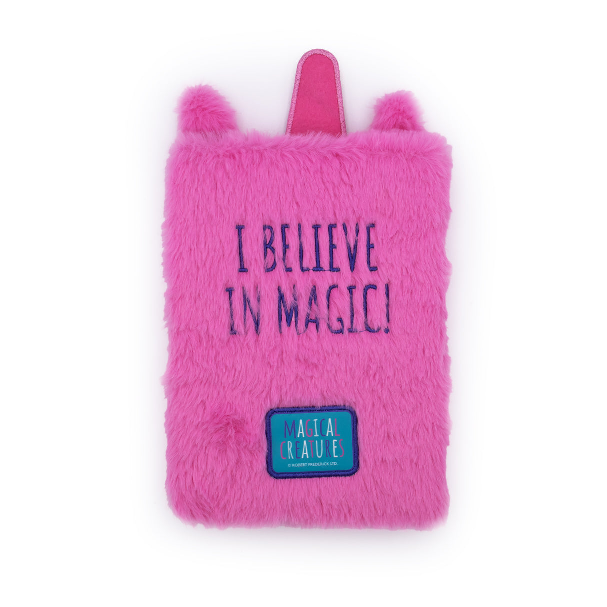 Magical Creature Plush Notebook – Soft A5 Lined Journal for Kids