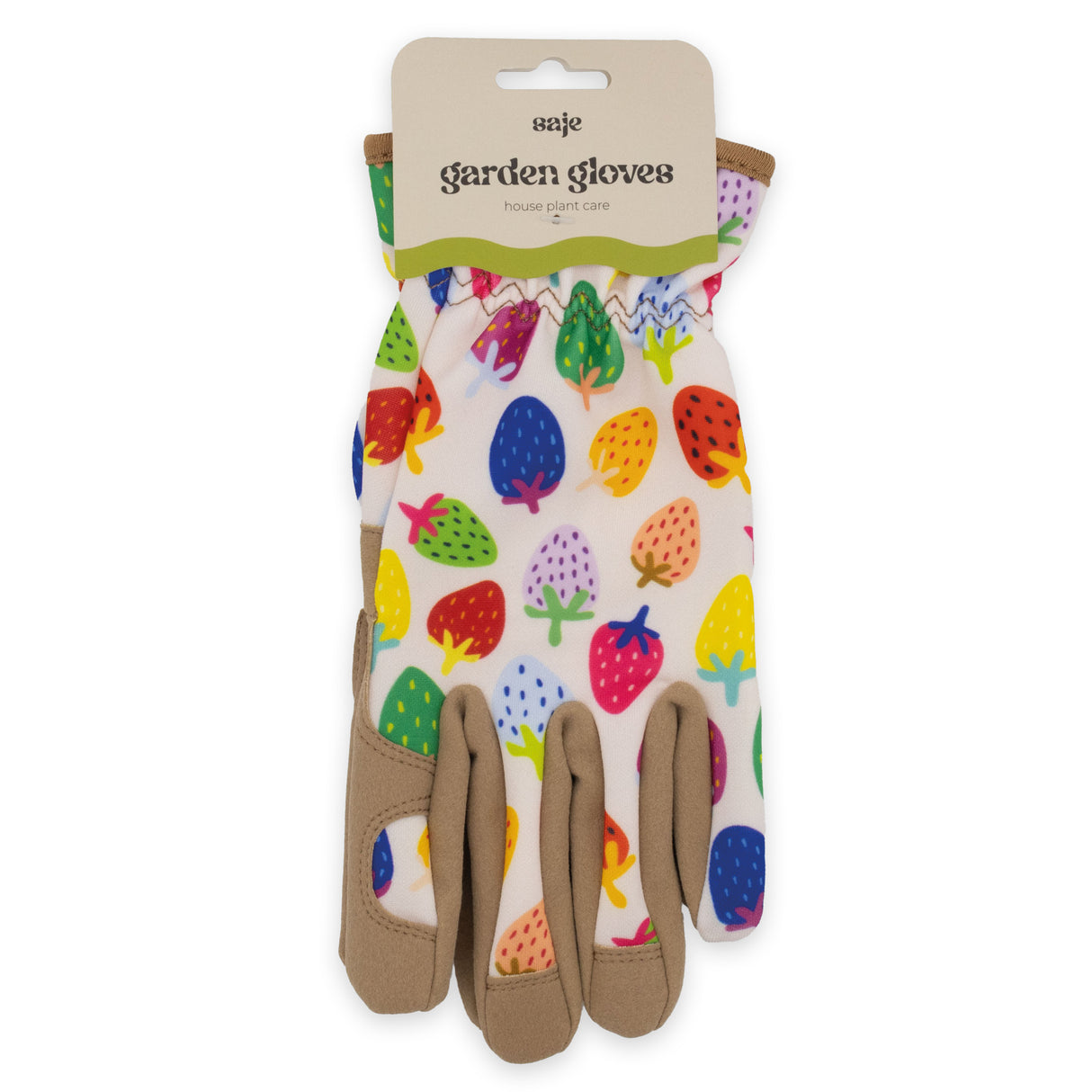 Saje Outdoor Gardening Gloves - Women's One Size - Padded with Elastic Cuffs