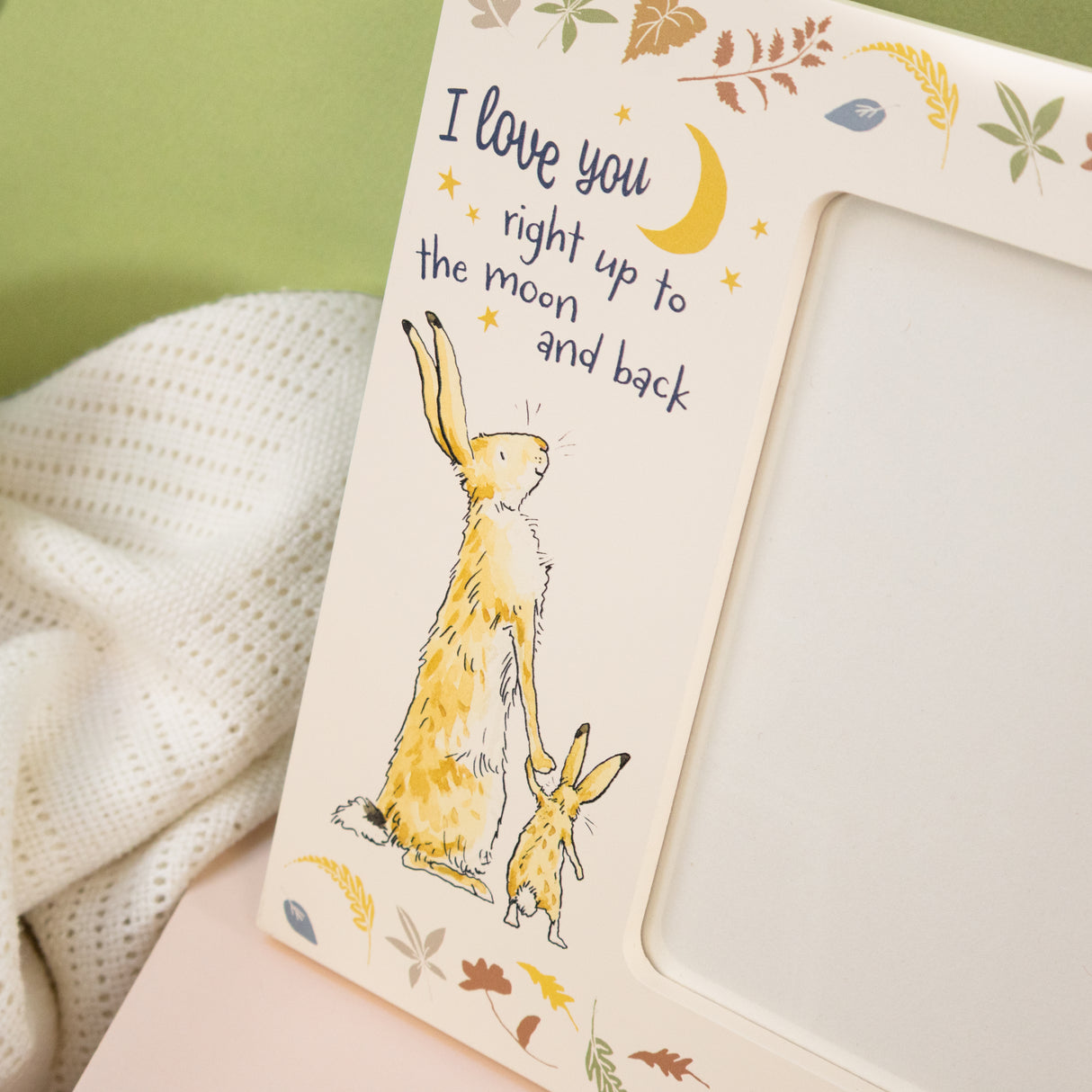 Guess How Much I Love You Hand & Foot Print Kit - Baby Keepsake Frame