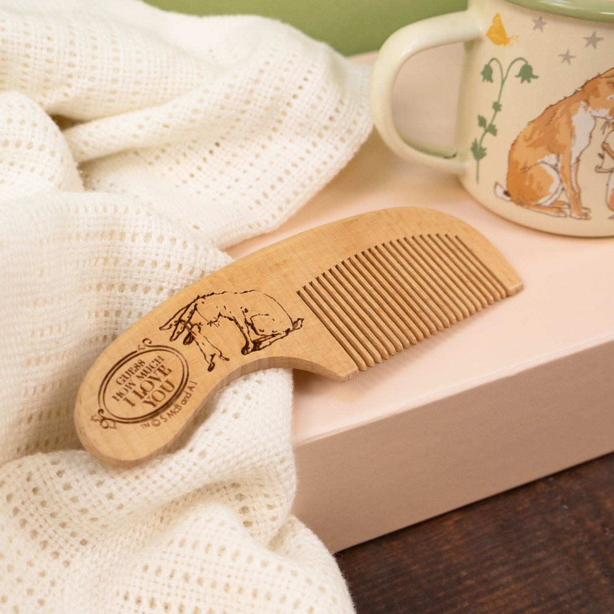 Guess How Much I Love You Baby Brush, Comb & Enamel Mug Gift Set