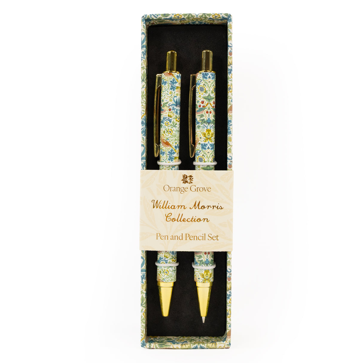 William Morris Pen & Pencil Gift Set
