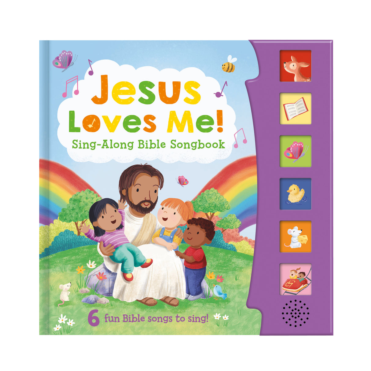 Jesus Loves Me! Children’s Sing-Along Bible Songbook – 6 Fun Bible Songs To Sing!
