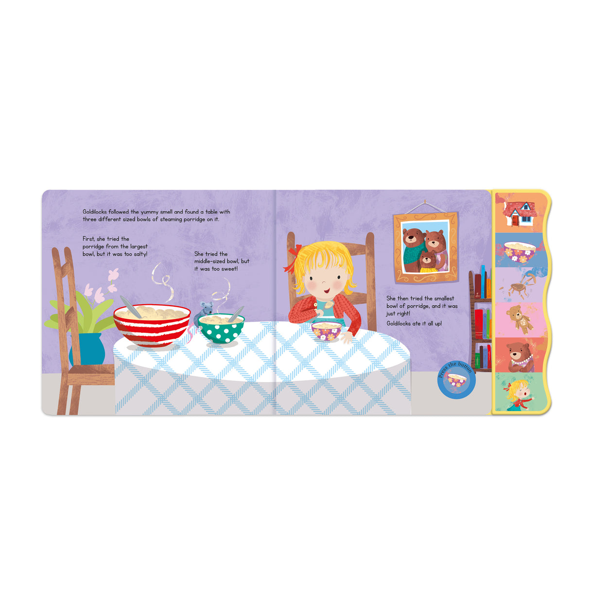 Goldilocks And The Three Bears Fairy Tale Sound Book