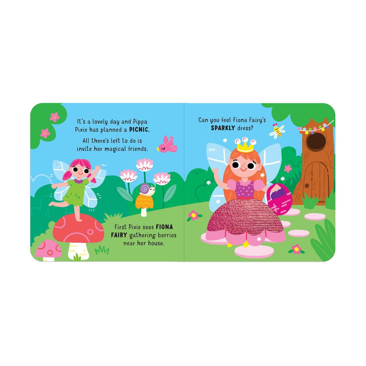 Pixie's Picnic - Children’s Touch and Feel Book