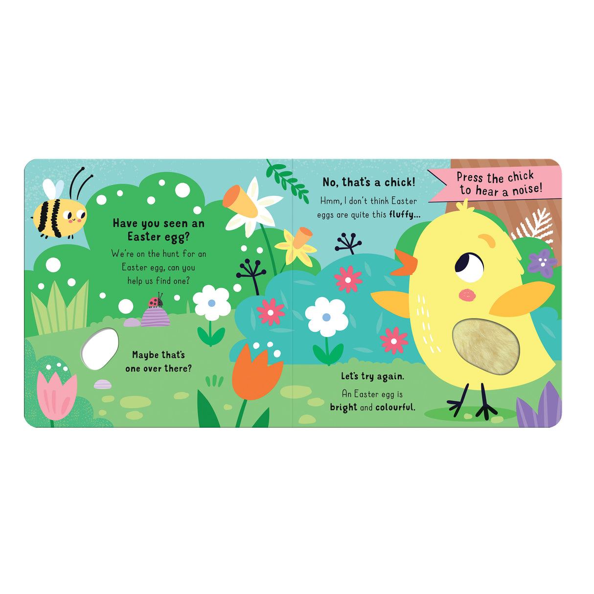 Have You Seen An Easter Egg? Children's Touch & Feel Sound Book