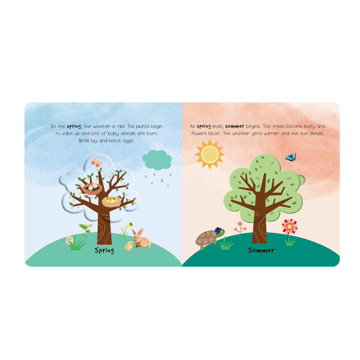 The Seasons - Children's Pop-Out & Play Book
