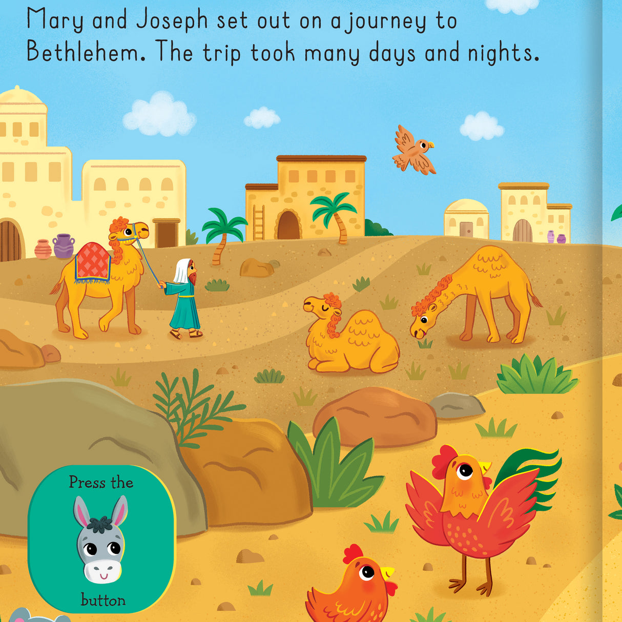 The Nativity - Children’s Squishy Sound Book with Fun Noises