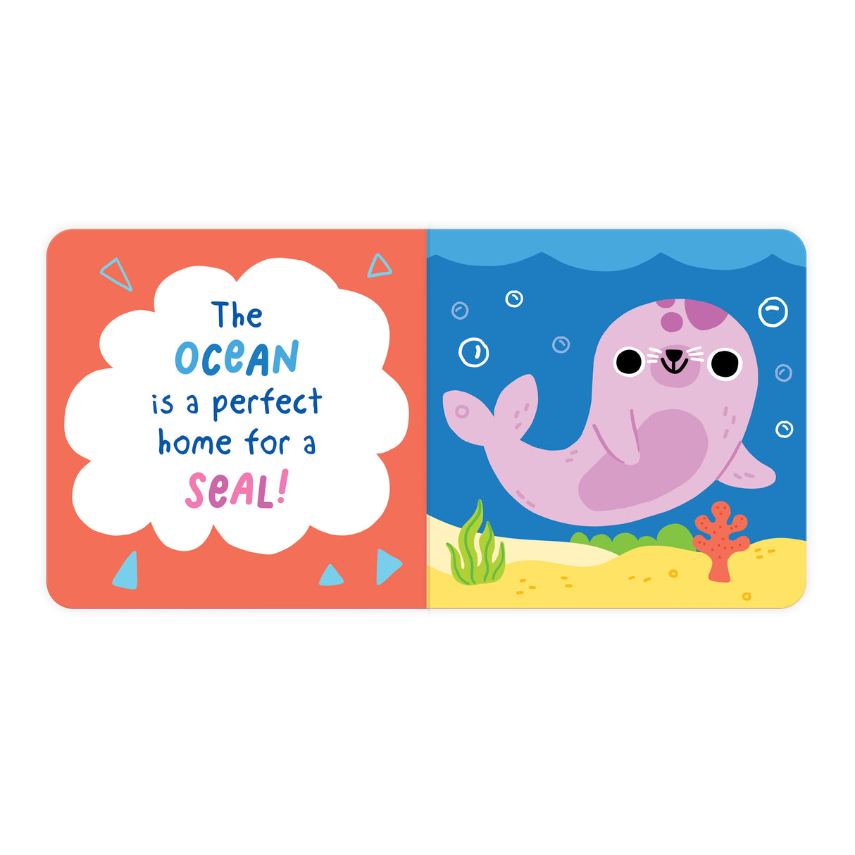 A Home For A Seal - Fun Wobbly-Eye Board Book for Babies & Toddlers