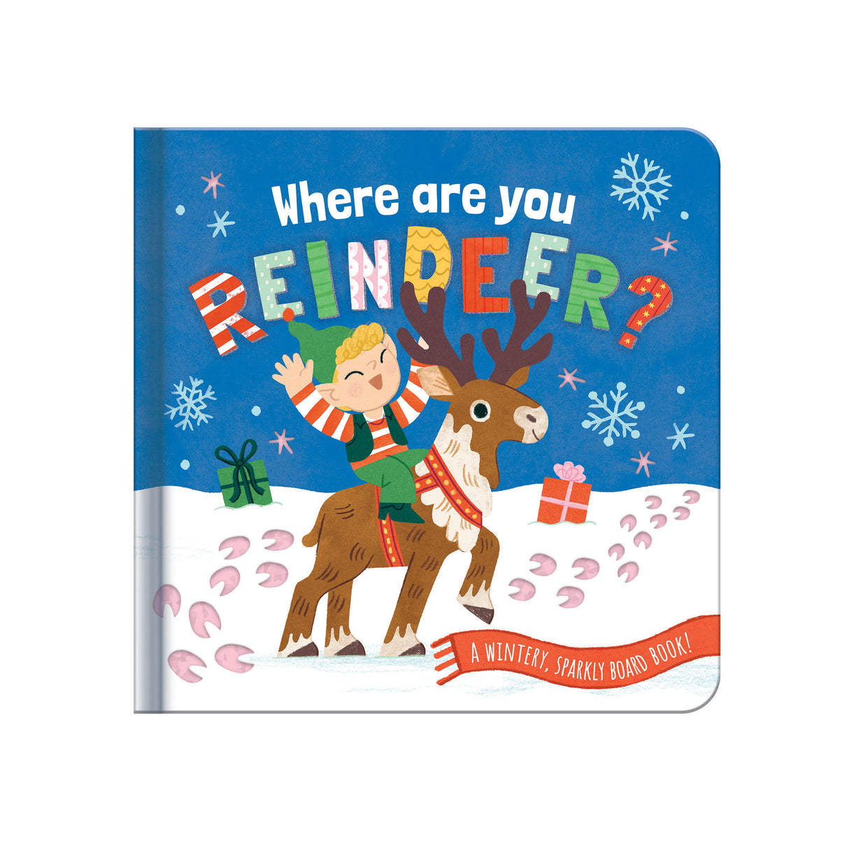 Where Are You Reindeer? Children’s Glitter Trail Book