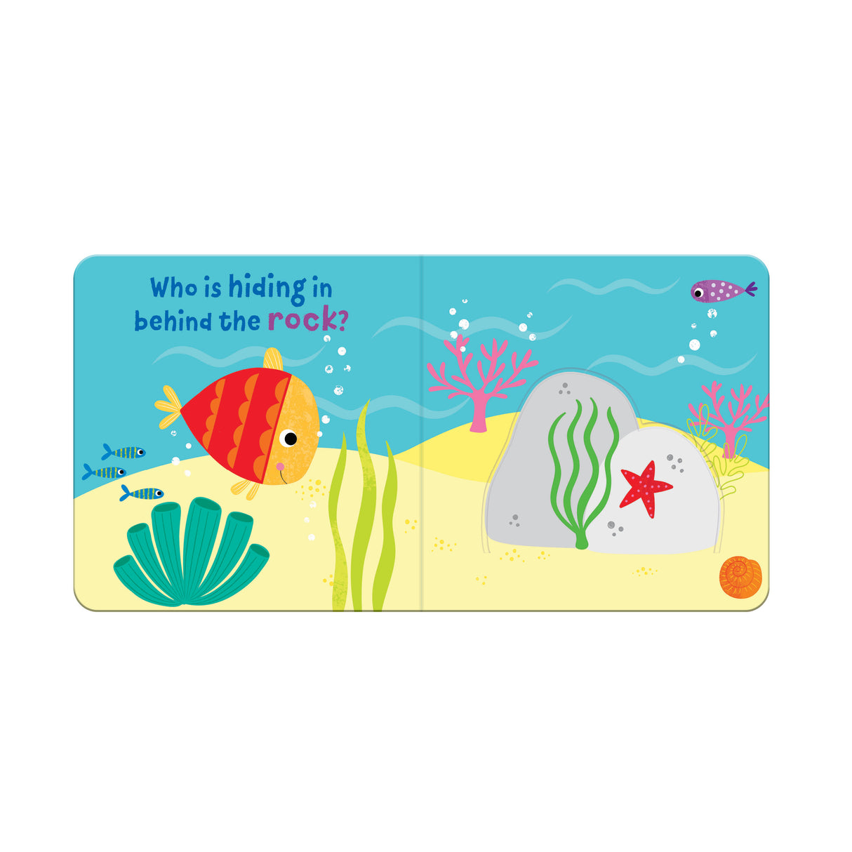 Lift-The-Flap Ocean – Children’s Board Book