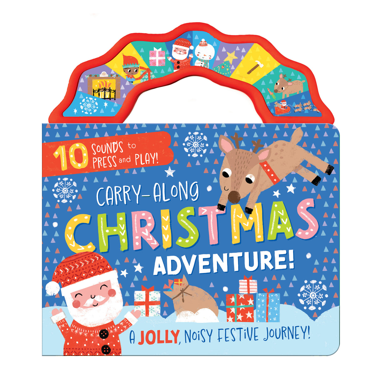 Carry-Along Christmas Adventure – Children’s 10 Button Sound Book