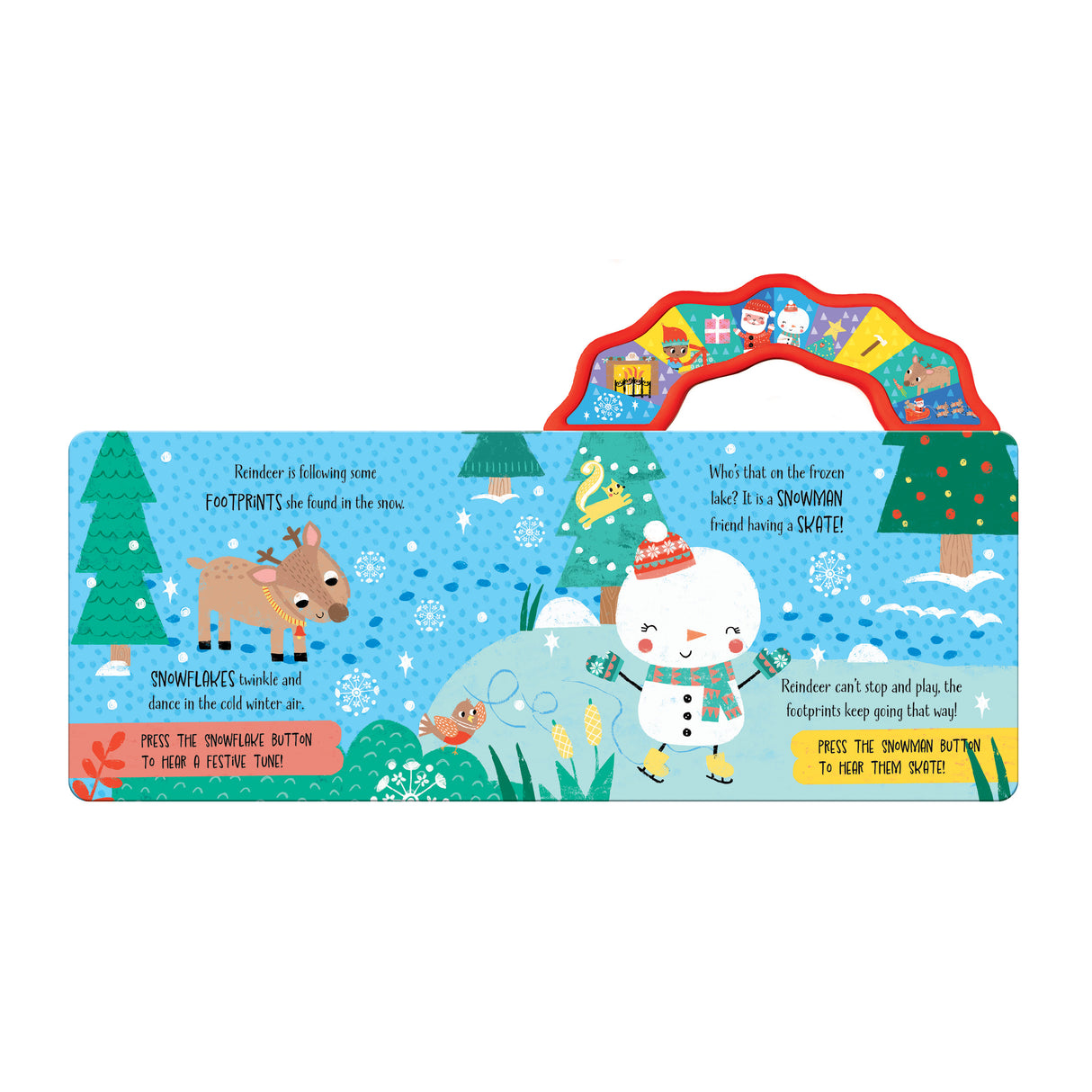 Carry-Along Christmas Adventure – Children’s 10 Button Sound Book