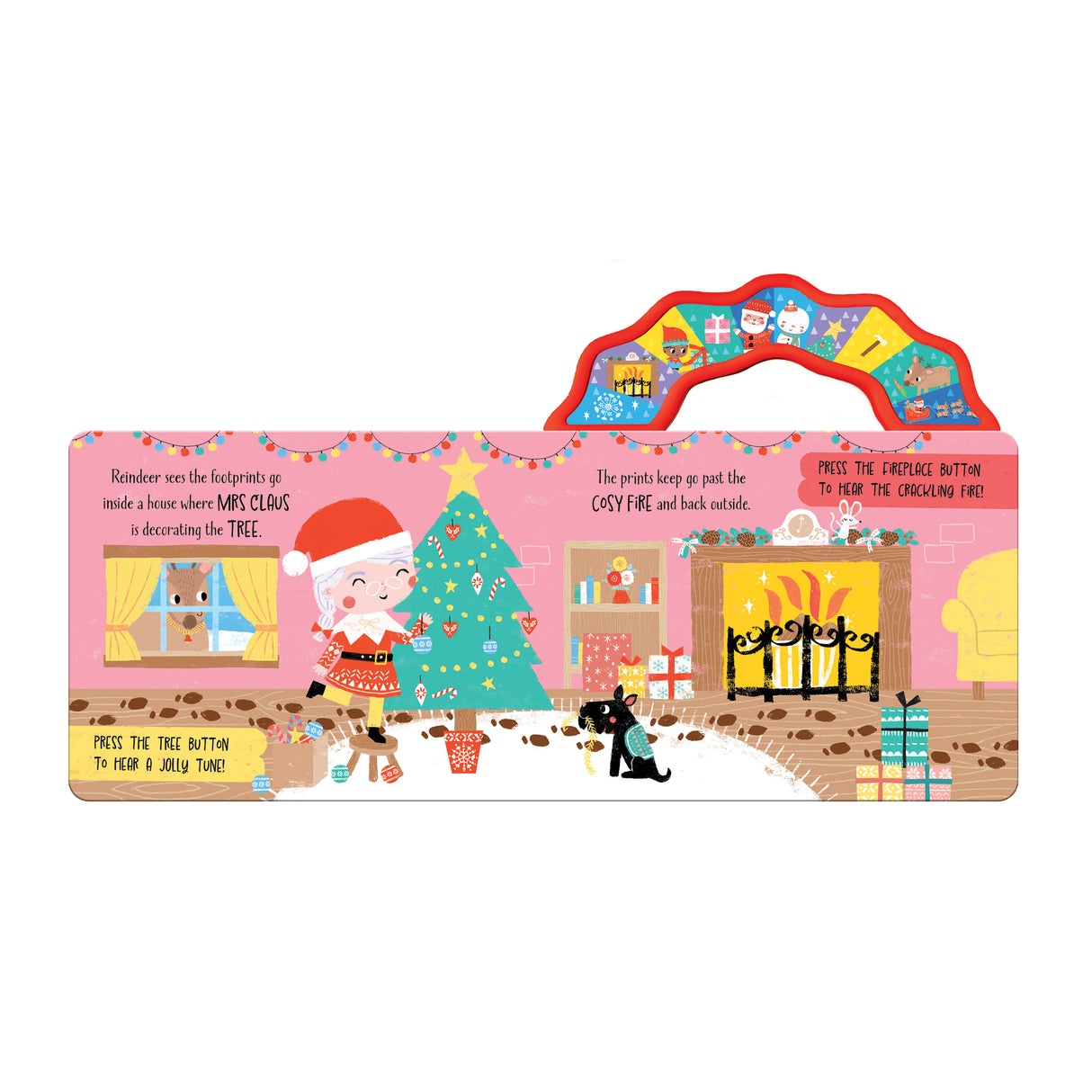 Carry-Along Christmas Adventure – Children’s 10 Button Sound Book