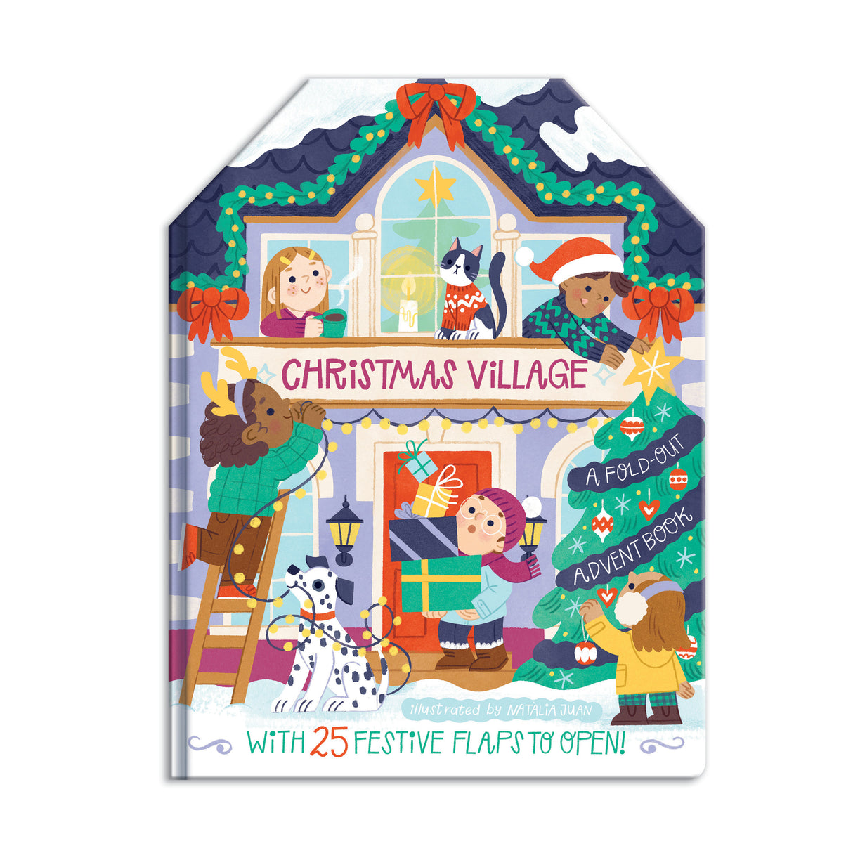 Christmas Village – Children’s Fold-Out Advent Book