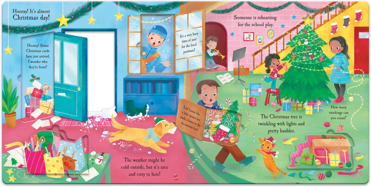 Let’s Explore Christmas Town - Lift-the-Flap Book