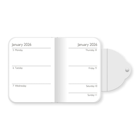 Claire Coxon Art Deco 2026 Mini Weekly Diary