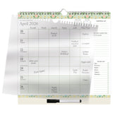 William Morris 2026 Family Calendar – 5 Column Planner