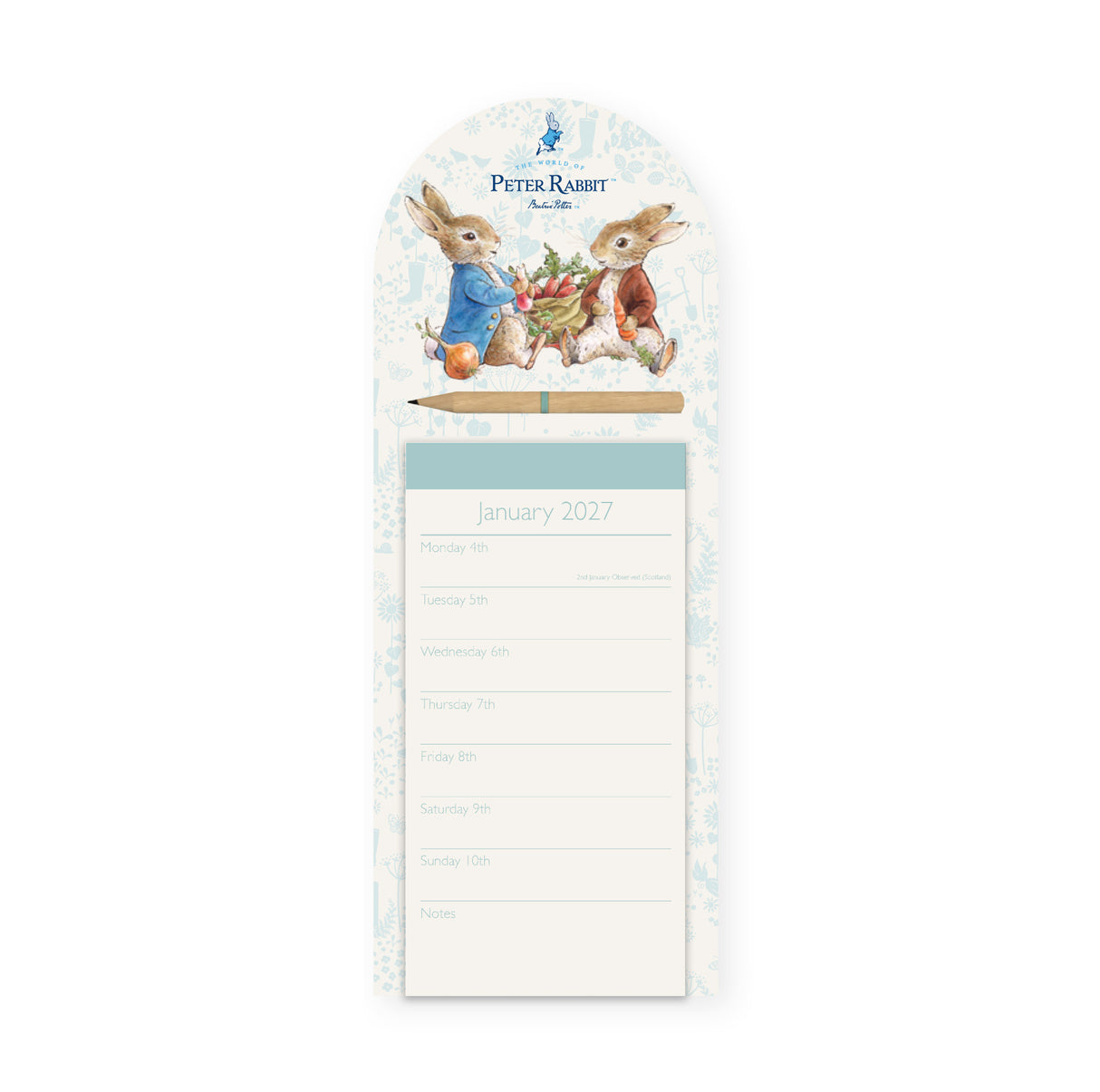 Peter Rabbit Magnetic Planner 2027