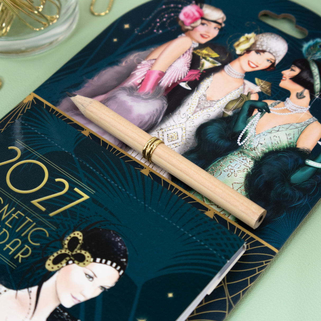 Claire Coxon Art Deco Magnetic Planner 2027