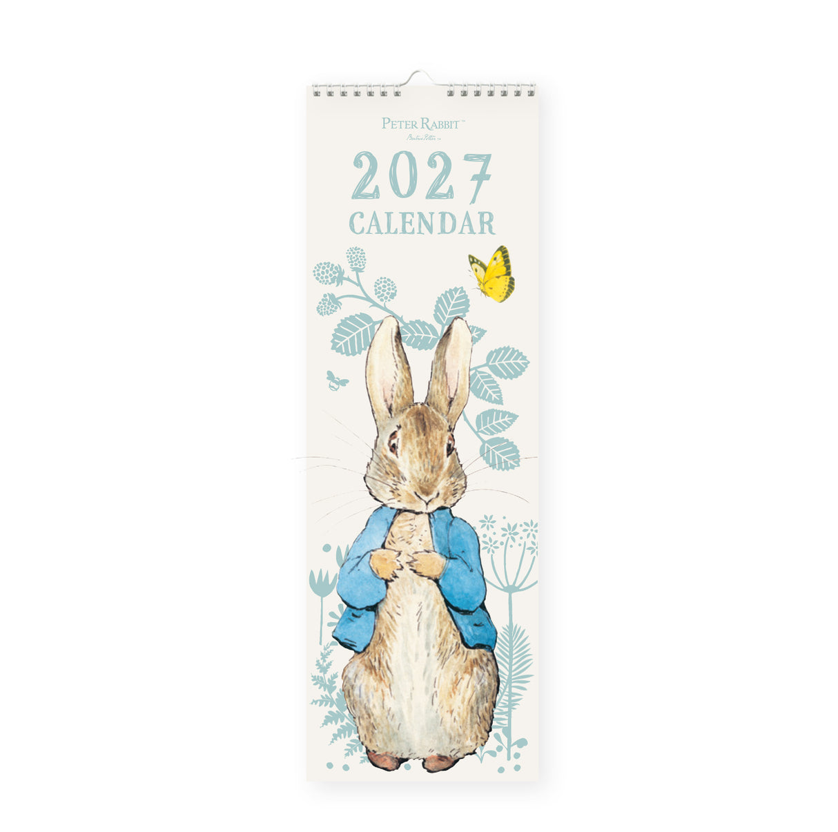 Peter Rabbit Slim Wall Calendar 2027