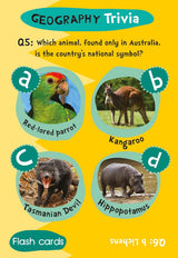 Children's Geography Trivia Flash Cards