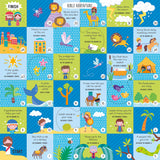 Bible Board Game Set - Includes 2 Games and Activity Book