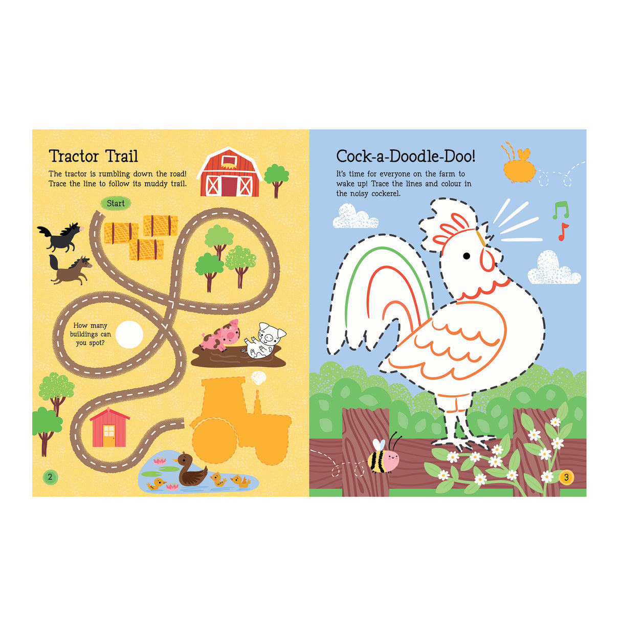 Big Sticker Activity Book – Farm