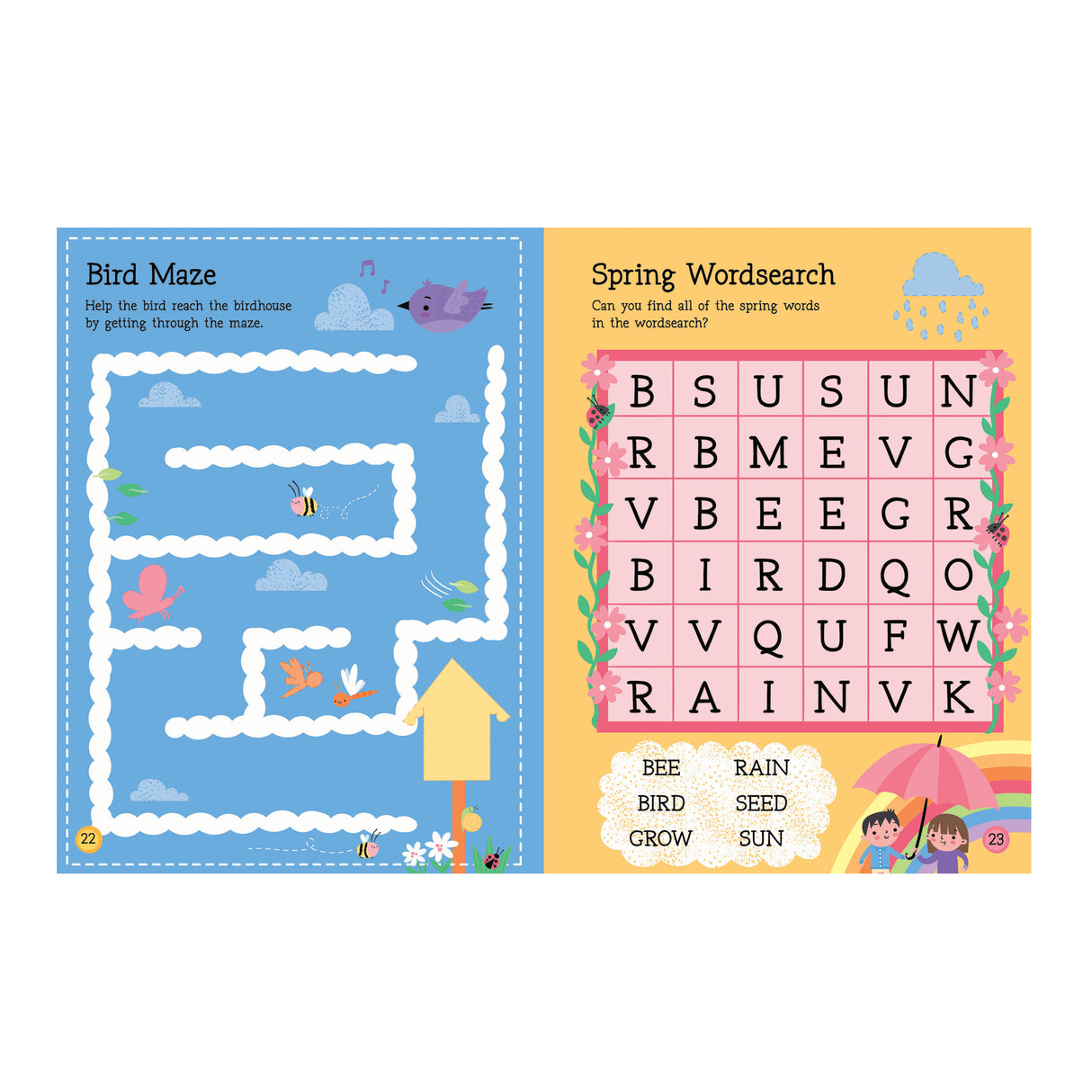 Big Sticker Activity Book – Easter