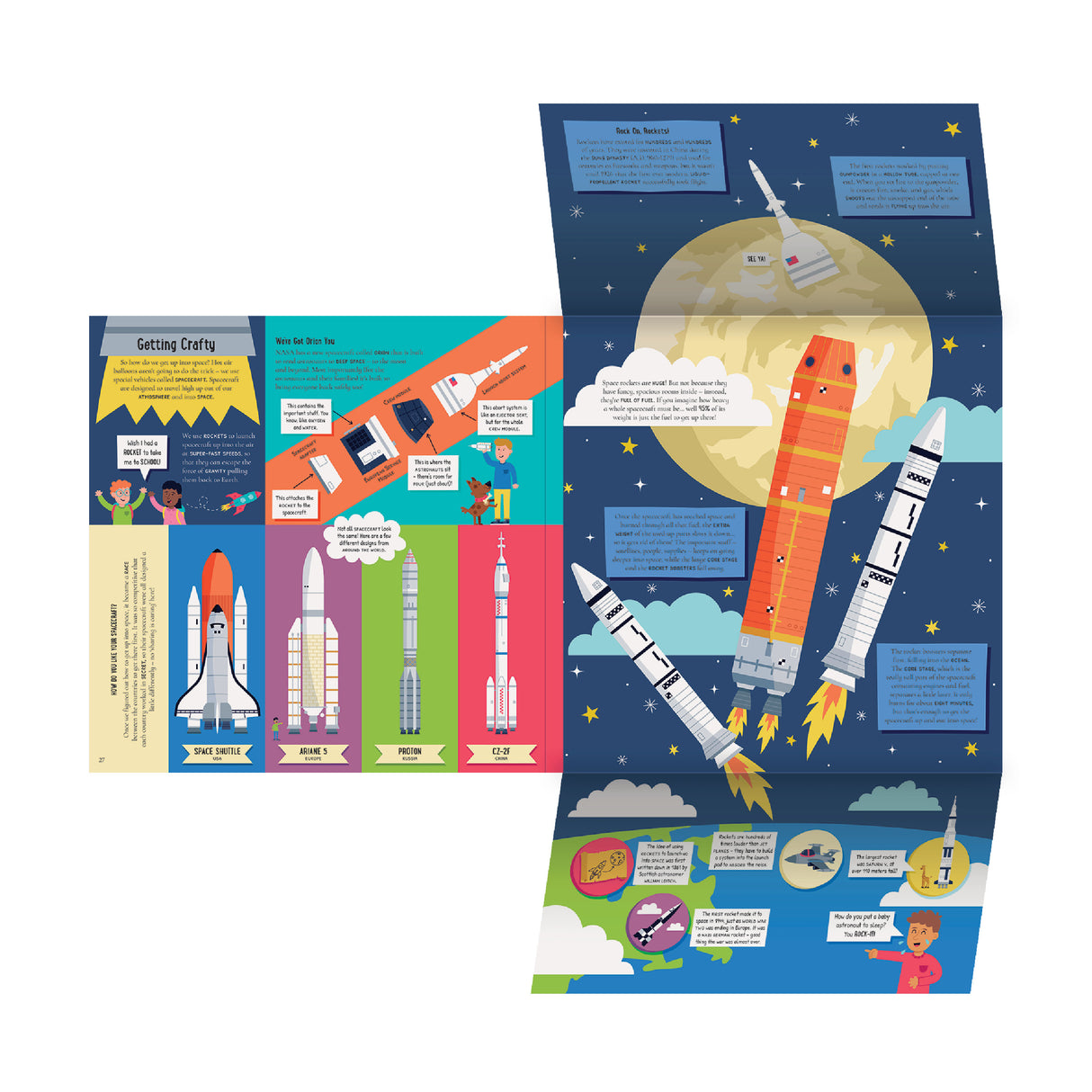 Discovering Space – Children’s Interactive Fact Book