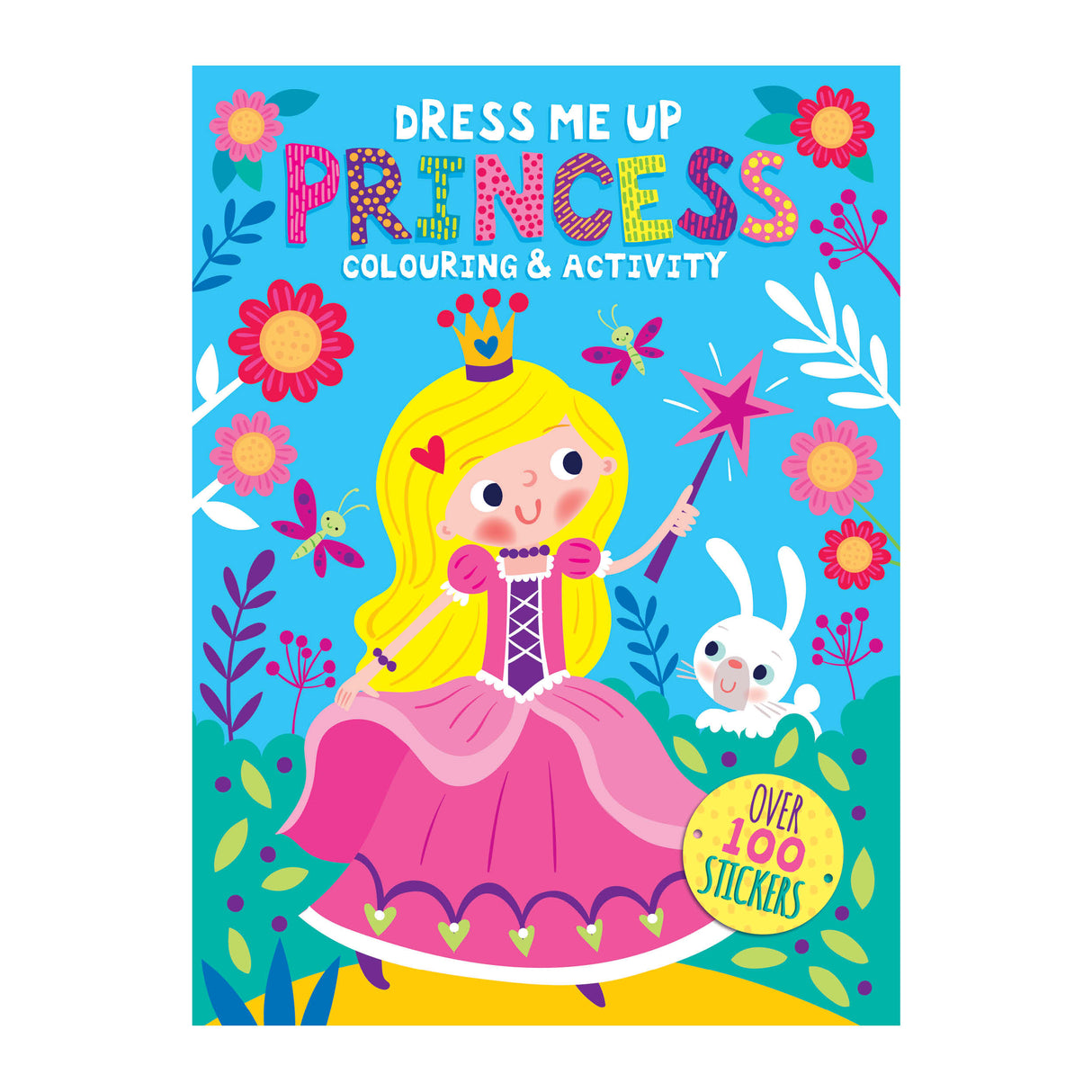 Dress Me Up Colouring & Activity Book - Princess